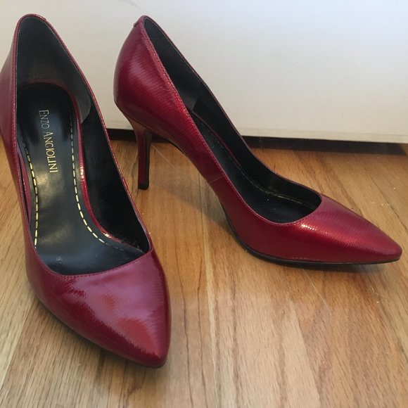 Enzo Angiolini Shoes - Enzo Angiolini Red Heels